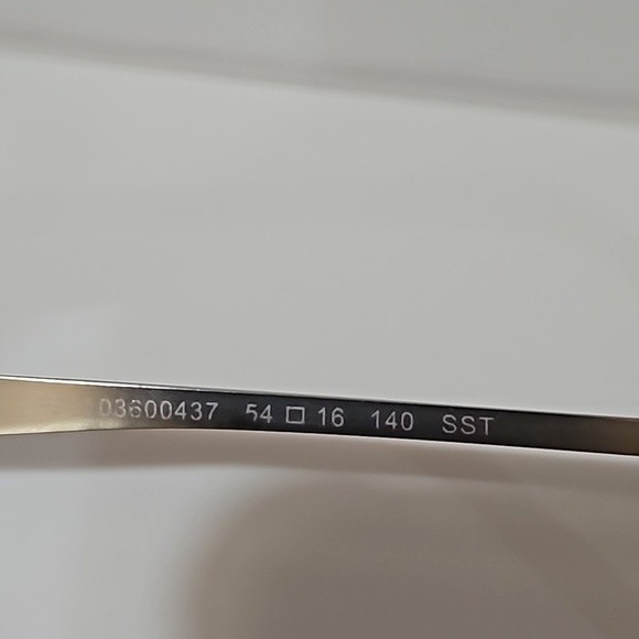 Sensaya SYFA30 Fushia Half Rim Cat Eye Metal Prescription Glass Frames 54-16-140 - Picture 5 of 7